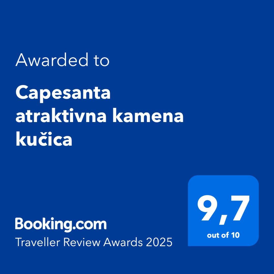 Vila Capesanta Atraktivna Kamena Kucica Lukoran Exteriér fotografie